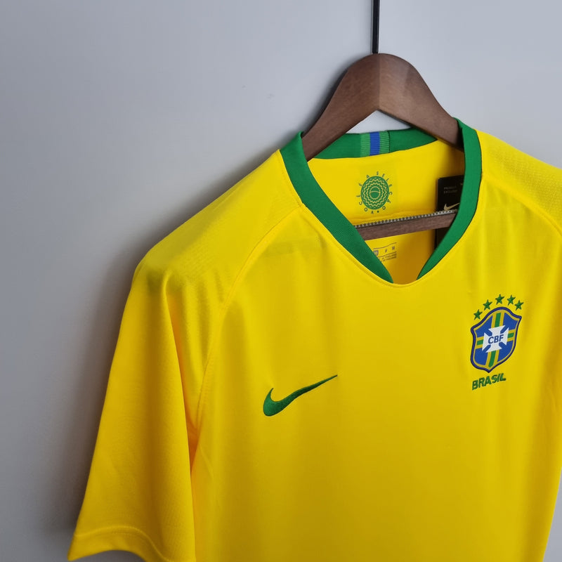 Camisa Retrô do Brasil 2018