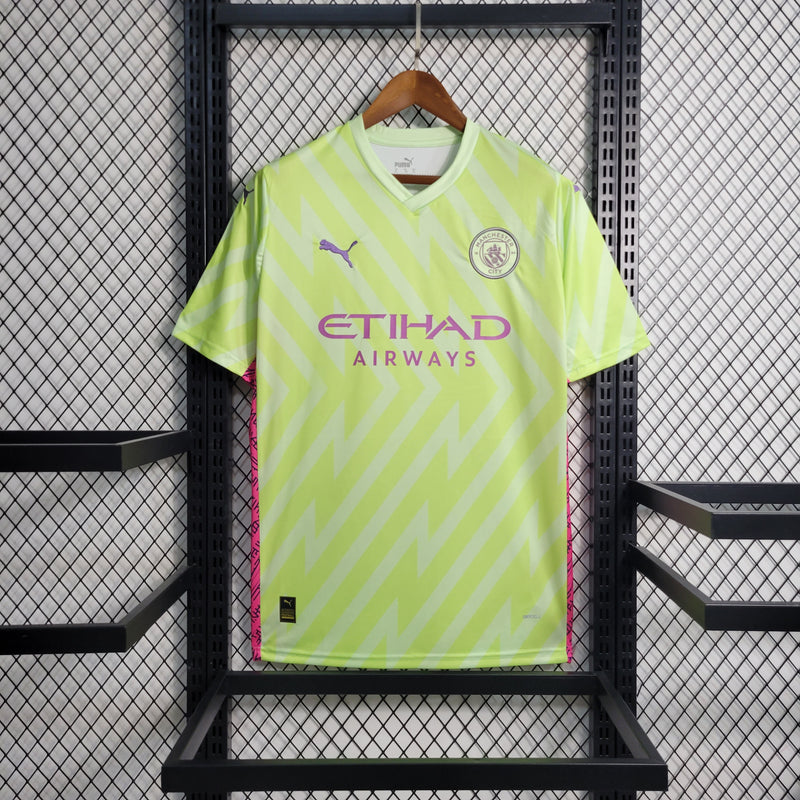 Camisa Oficial do Manchester City 23/24 - Goleiro