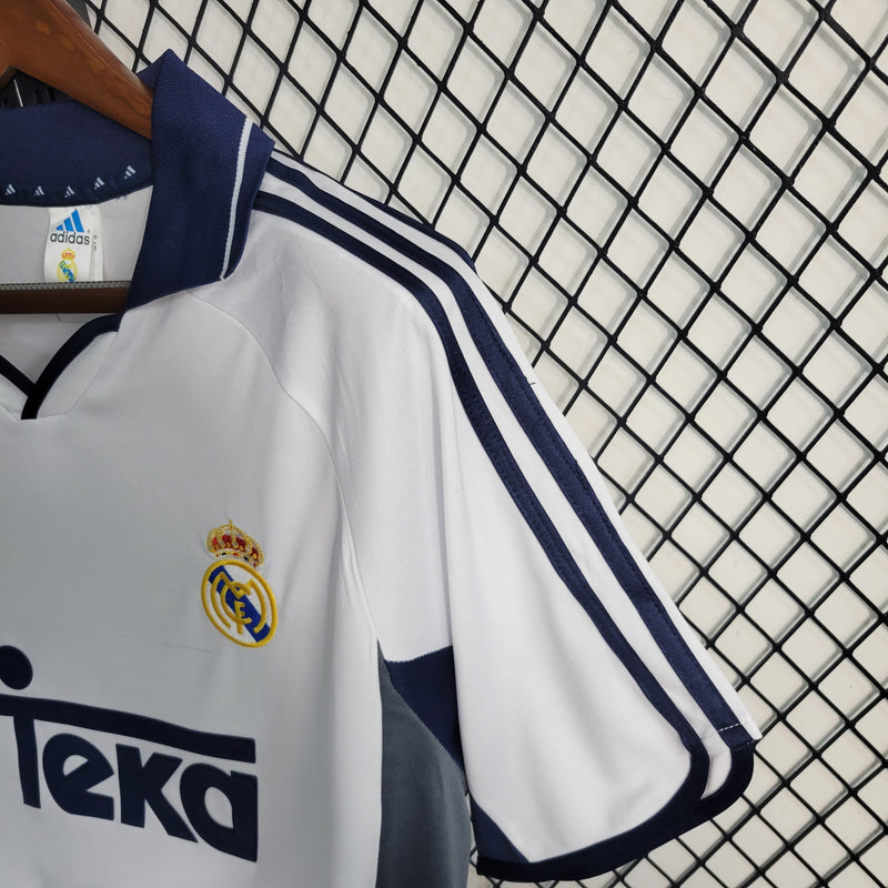 Camisa Retrô do Real Madrid 2000/2001 - Versão Retrô