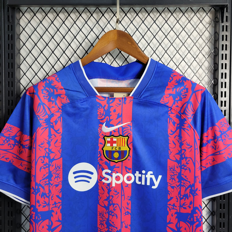 Camisa Oficial do Barcelona 23/24 - Treino