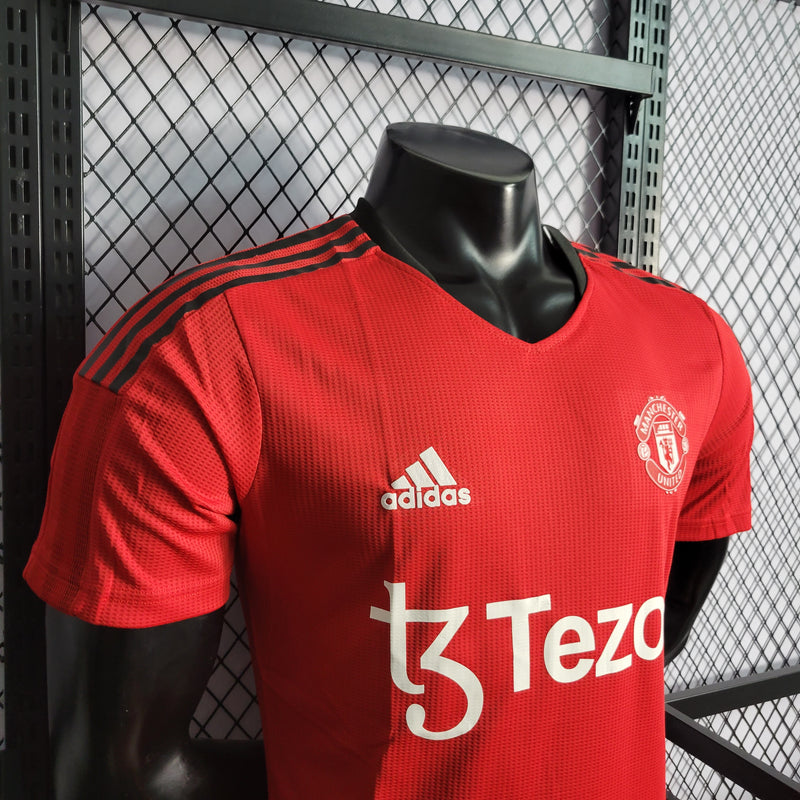 Camisa Oficial do Manchester United 22/23 Versão Jogador Treino