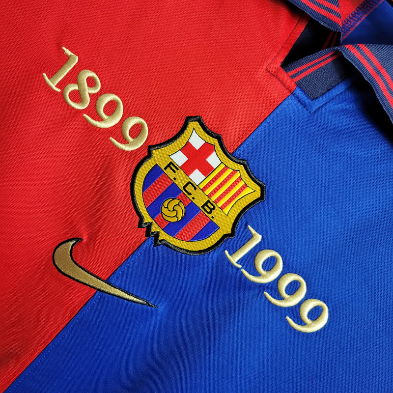 Camisa Retrô do Barcelona 1999