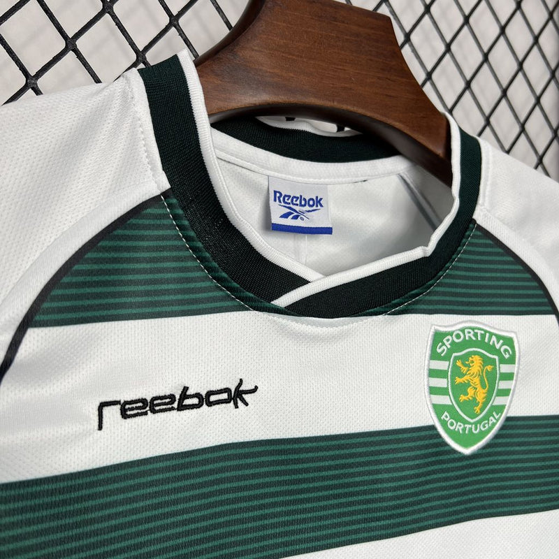 Conjunto Infantil Retrô do Sporting 2001/2003 - Kids