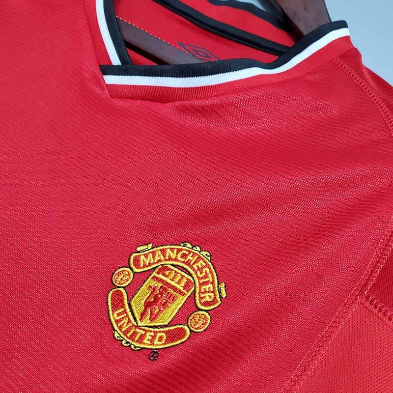 Camisa Retrô do Manchester United 2000/2001