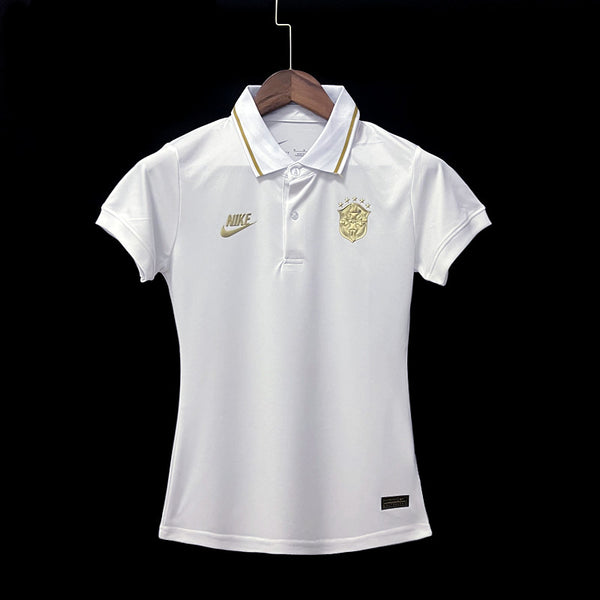 Camisa Feminina Oficial do Brasil 22/23 - Baby Look