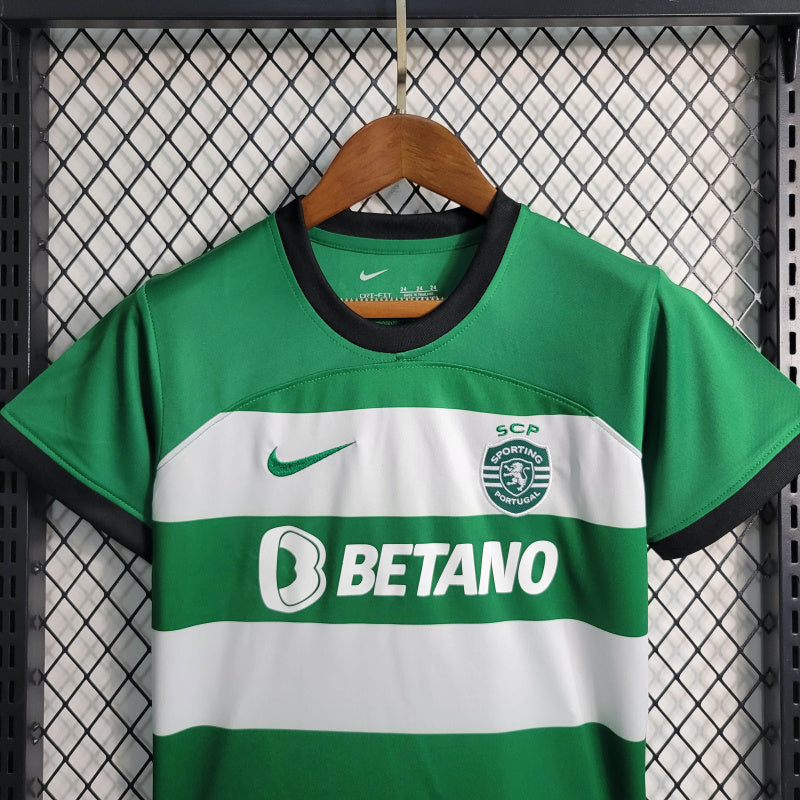 Conjunto Infantil Oficial do Sporting 23/24 - Kids