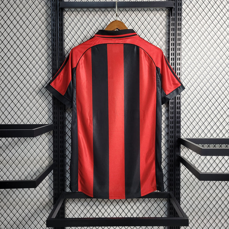 Camisa Retrô do Milan 1998/1999