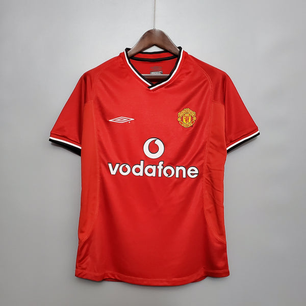 Camisa Retrô do Manchester United 2000/2001