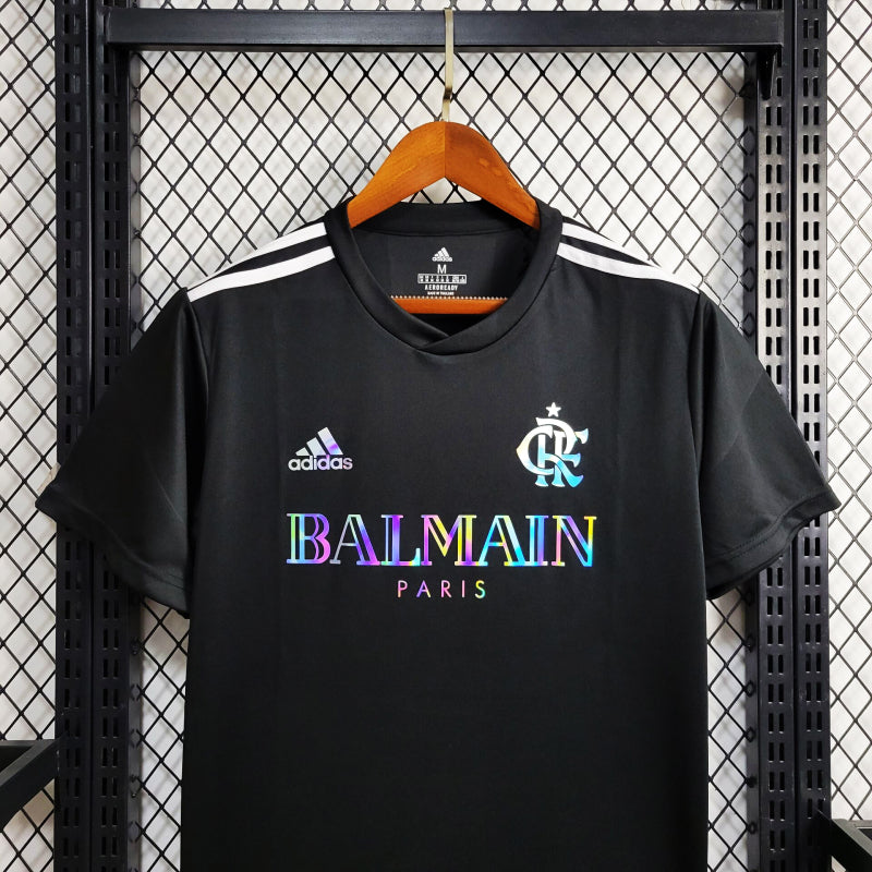 Camisa Oficial do CR Flamengo 24/25 Refletiva - Edição Balmain