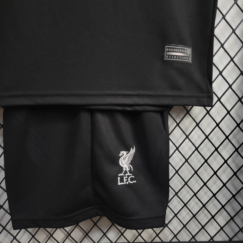 Conjunto 2 Infantil Oficial do Liverpool 24/25 - Kids