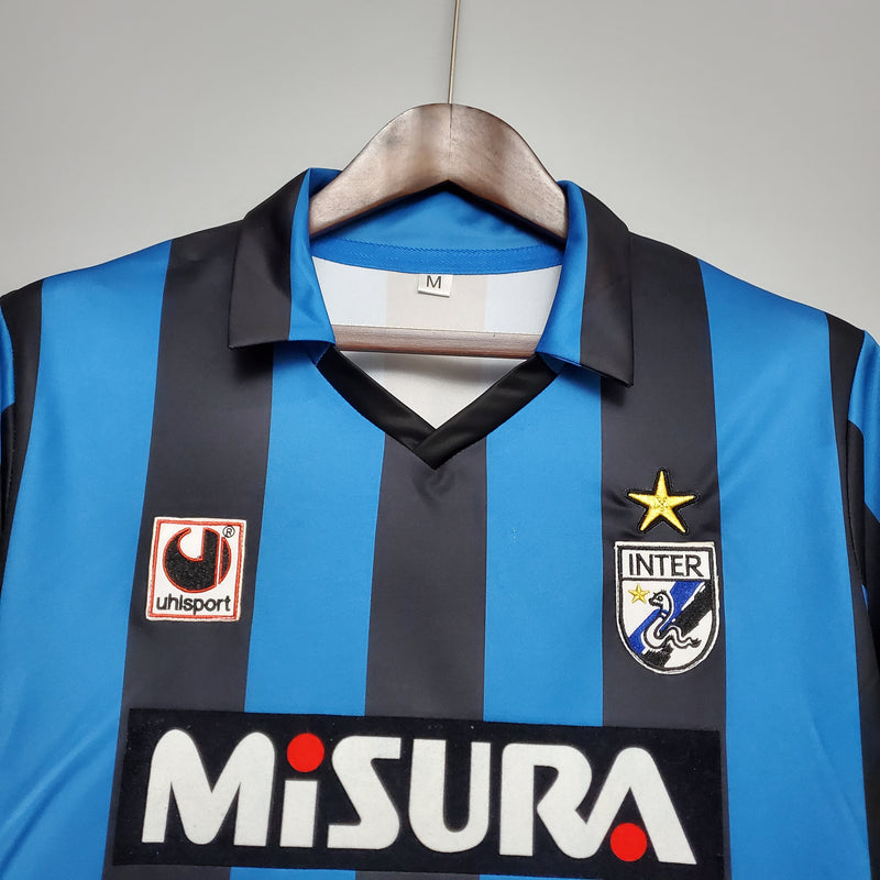 Camisa Retrô da Inter de Milão 1988/1990