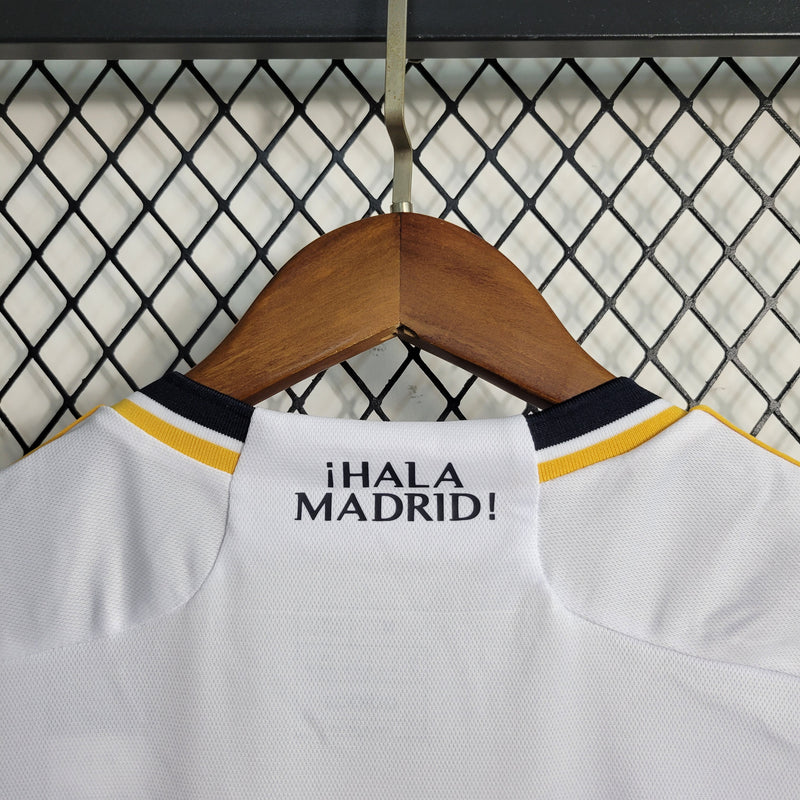 Camisa Feminina Oficial do Real Madrid 23/24 - Baby Look