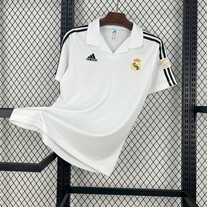 Camisa Retrô do Real Madrid 2002 - Versão Retrô