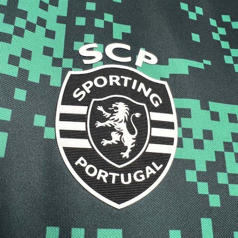 Camisa Oficial do Sporting 24/25 Versão Torcedor - Pré Jogo