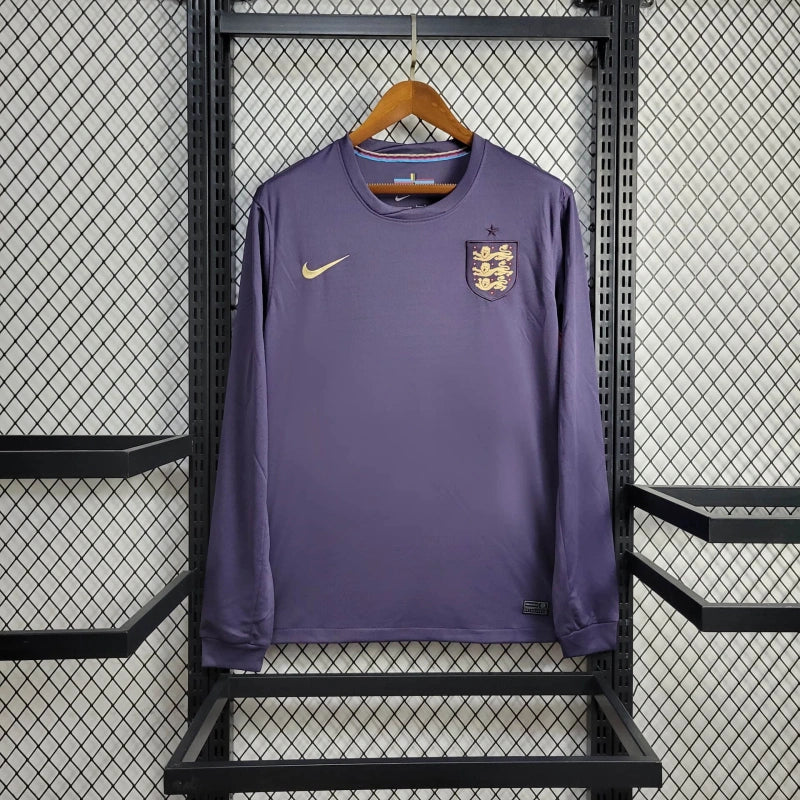 Camisa 2 Oficial da Inglaterra 24/25 - Manga Longa