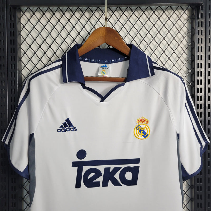 Camisa Retrô do Real Madrid 2000/2001 - Versão Retrô