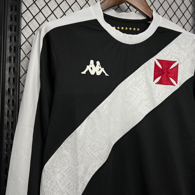 Camisa Oficial do Vasco 24/25 - Manga Longa