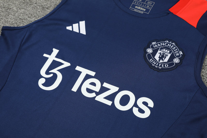 Kit Oficial do Manchester United 24/25 - Treino