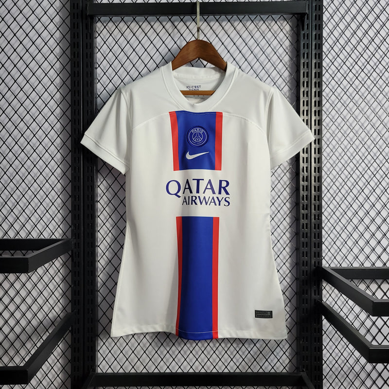 Camisa 2 Feminina Oficial do PSG 22/23 - Baby Look