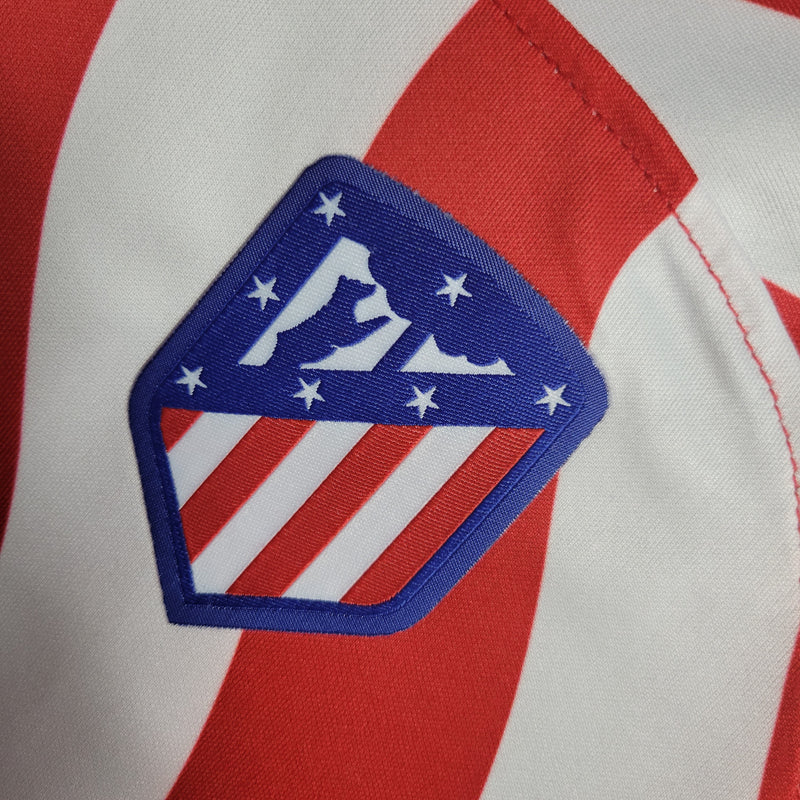 Camisa Feminina Oficial do Atlético de Madrid 23/24 - Baby Look