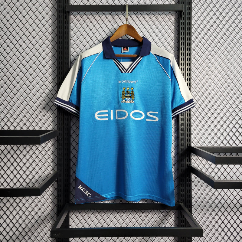 Camisa Retrô do Manchester City 1999/2001