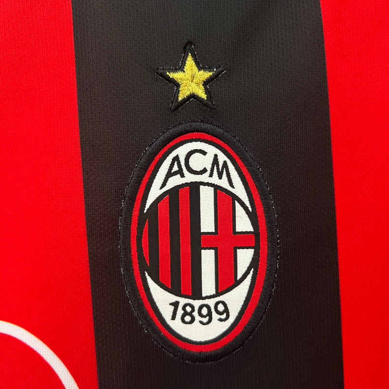 Camisa Retrô do Milan 2000/2002