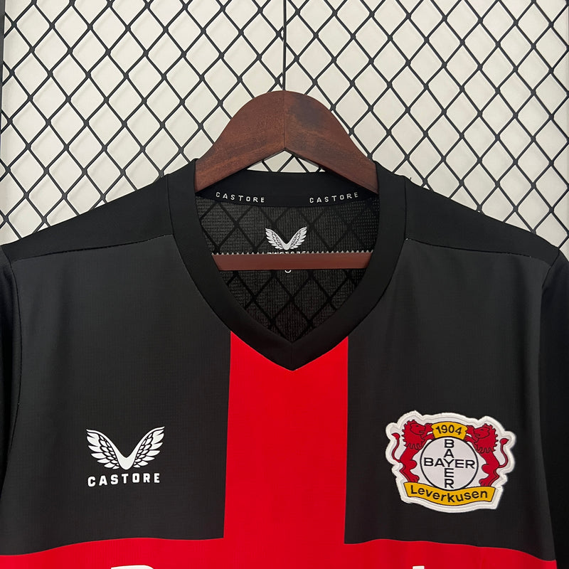 Camisa Oficial do Bayer Leverkusen 23/24 - Versão Torcedor