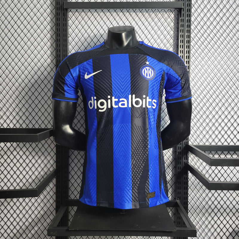 Camisa Oficial da Inter de Milão 22/23 - Versão Jogador