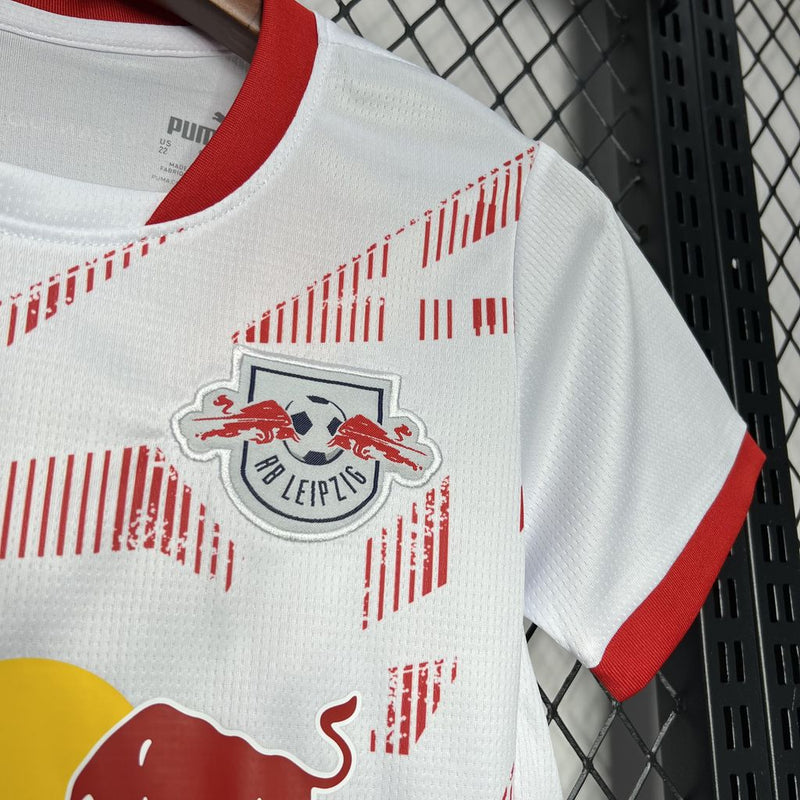 Conjunto Infantil Oficial do RB Leipzig 24/25 - Kids