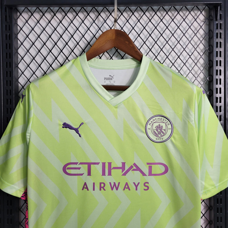 Camisa Oficial do Manchester City 23/24 - Goleiro