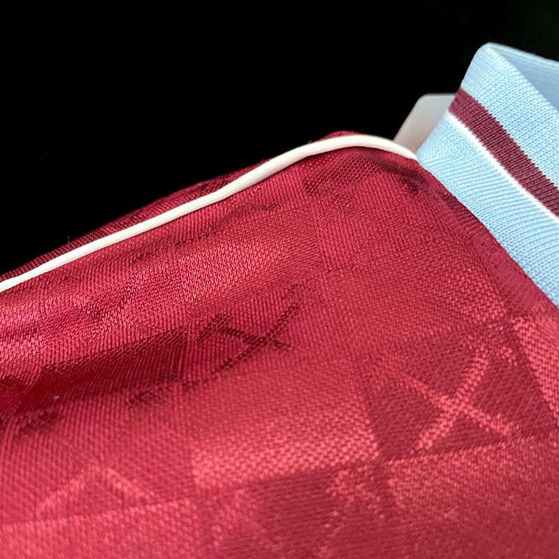 Camisa Retrô do West Ham 1989/1990 - Versão Retrô