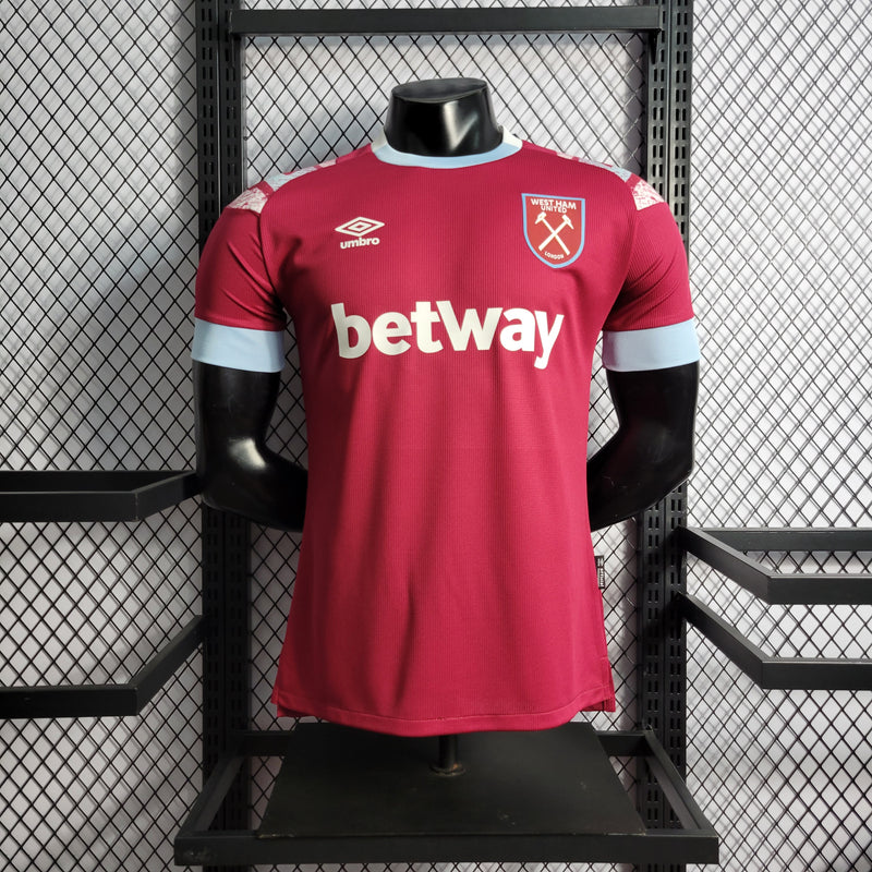 Camisa Oficial do West Ham 22/23 - Versão Jogador