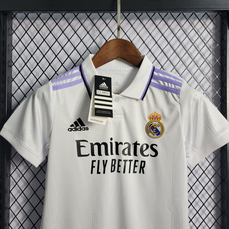 Conjunto Infantil Oficial do Real Madrid 23/24 - Kids