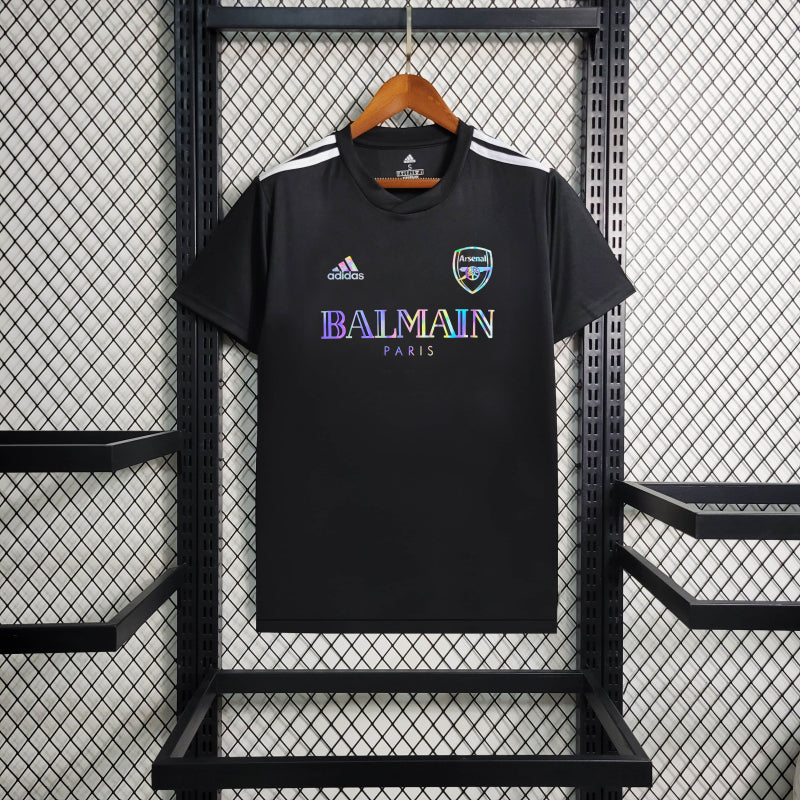 Camisa Oficial do Arsenal 24/25 Refleiva - Edição Balmain