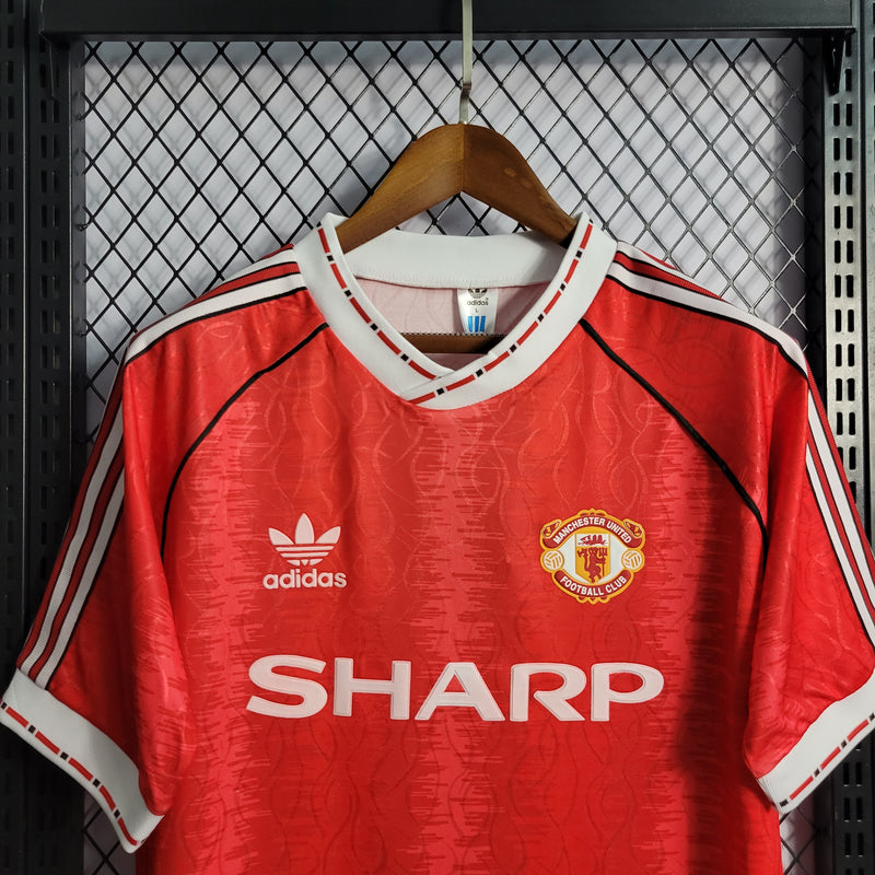 Camisa Retrô do Manchester United 1990/1992