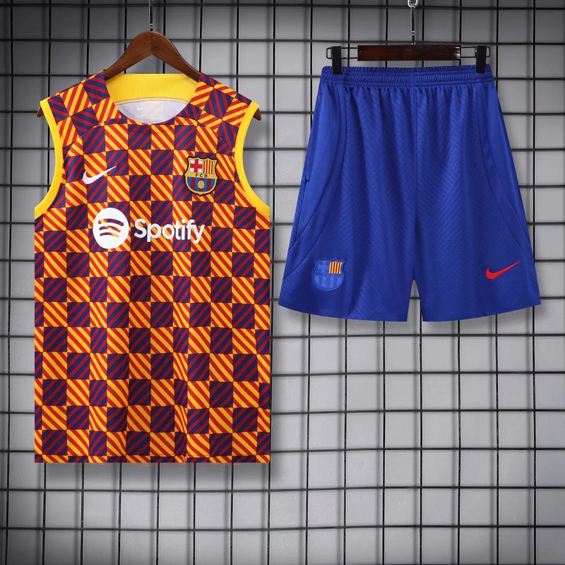 Kit Oficial do Barcelona 23/24 - Treino