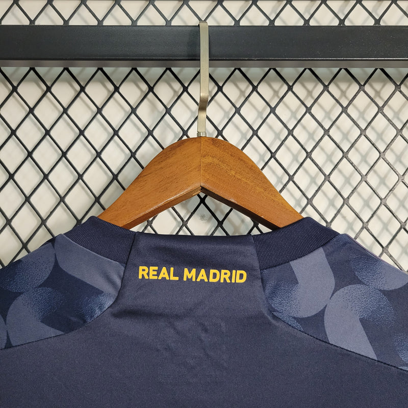 Camisa 2 Oficial do Real Madrid 23/24 - Manga Longa