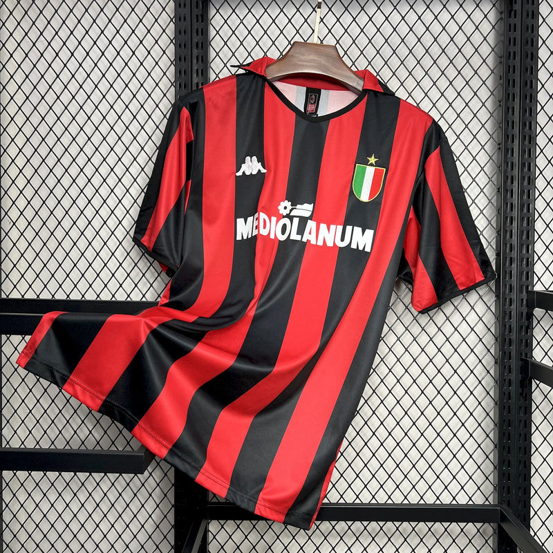 Camisa Retrô do Milan 1988/1989