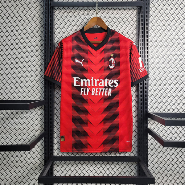 Camisa Oficial do Milan 23/24 - Versão Torcedor