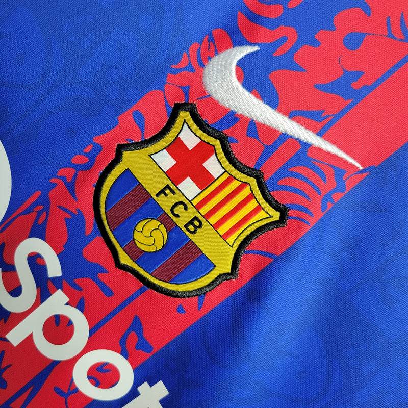 Camisa Oficial do Barcelona 23/24 - Treino