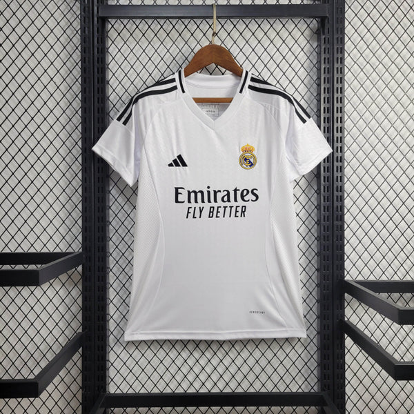 Camisa Feminina Oficial do Real Madrid 24/25 - Baby Look