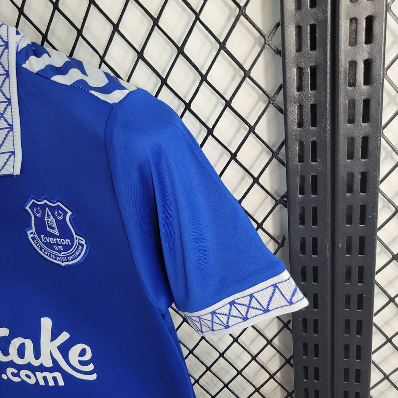 Conjunto Infantil Oficial do Everton 23/24 - Kids