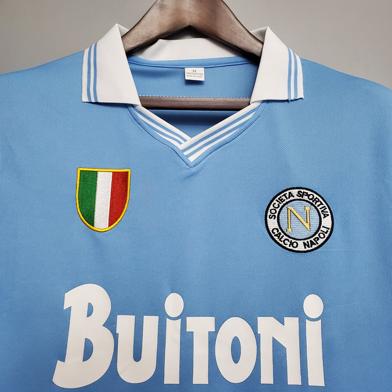 Camisa Retrô do Napoli 1986/1987