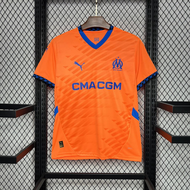 Camisa Oficial do Olympique de Marseille 24/25 - Versão Torcedor