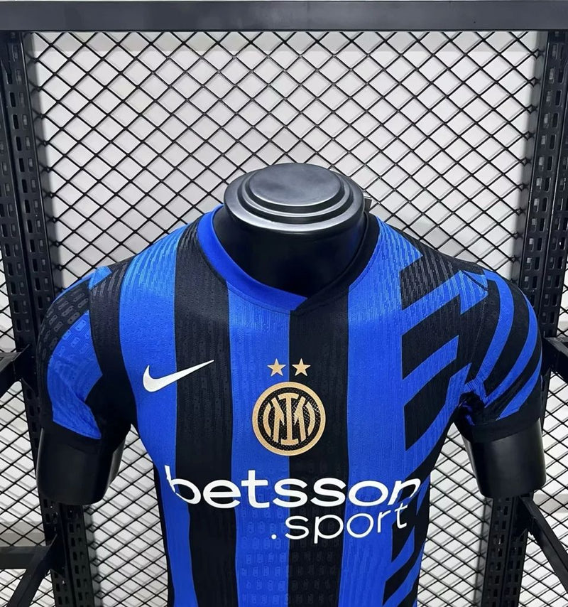 Camisa Oficial da Inter de Milão 24/25 - Versão Jogador