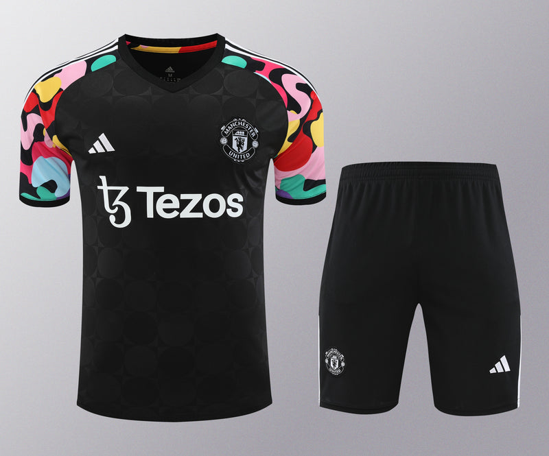 Kit Oficial do Manchester United 24/25 - Treino