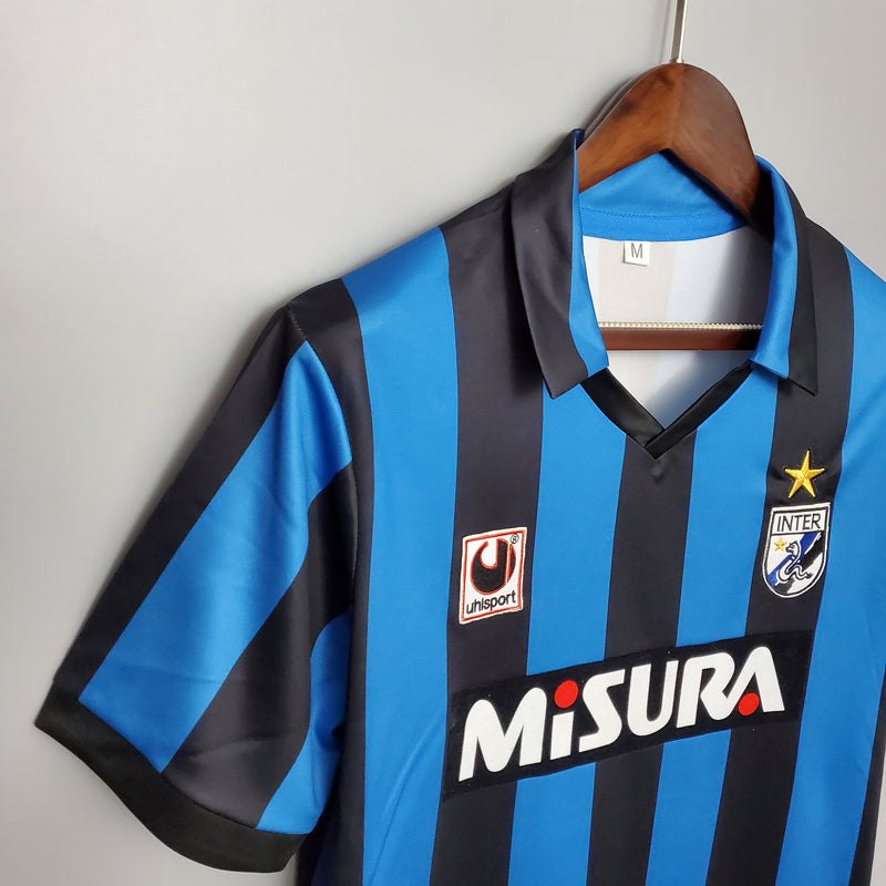 Camisa Retrô da Inter de Milão 1988/1990