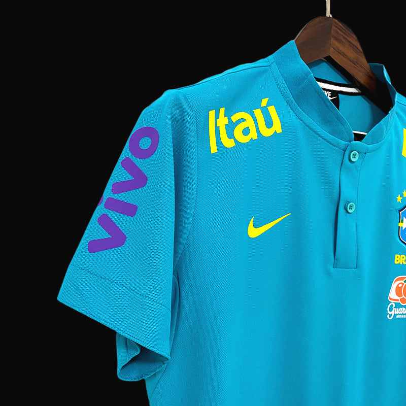 Camisa Retrõ do Brasil 2021/2022 - Pré Jogo