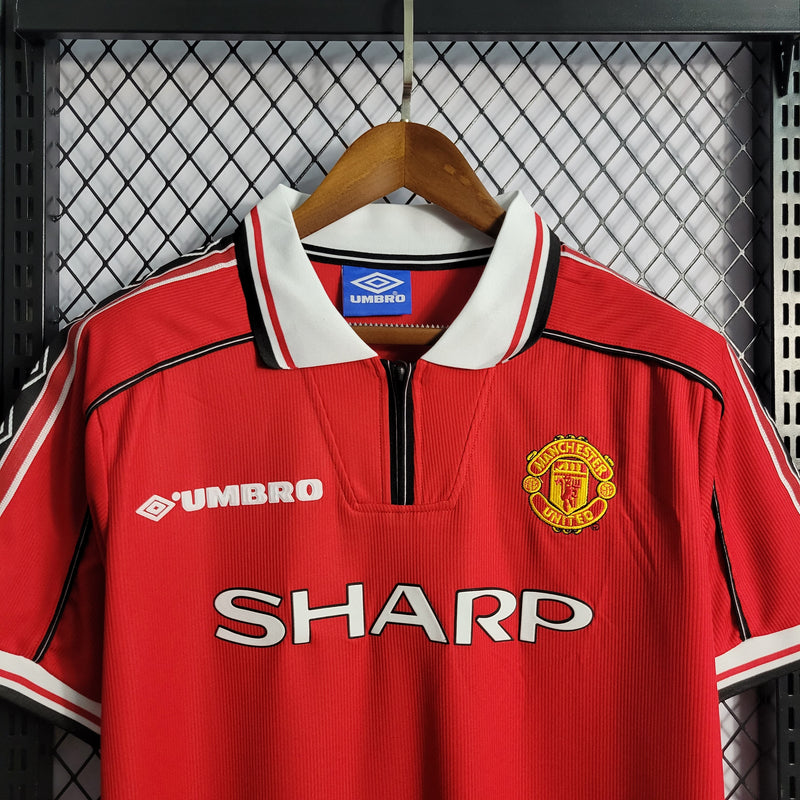 Camisa Retrô do Manchester United 1998/1999