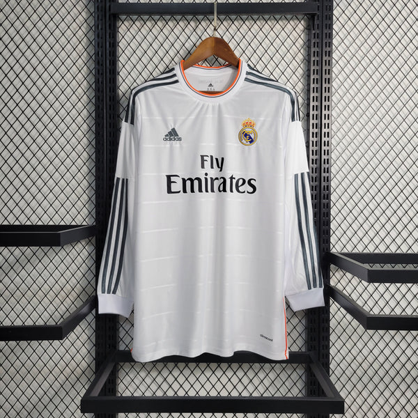 Camisa Retrô do Real Madrid 2013/2014 - Manga Longa